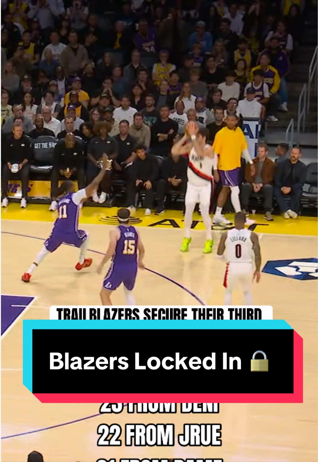 This quartet of @Trail Blazers made up 65.4% of Portland’s scoring with 89 points 🔥 