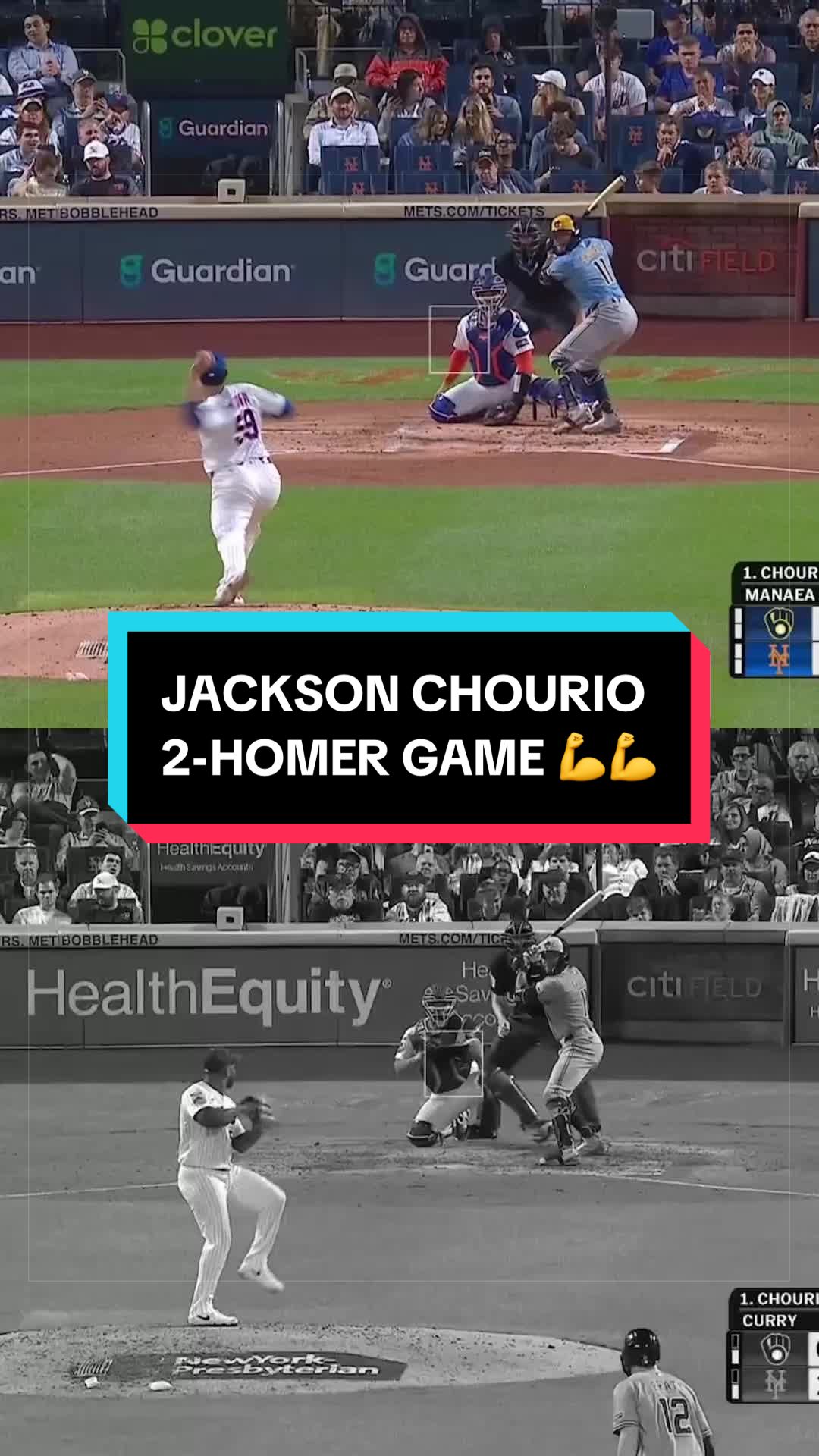 Jackson Chourio recorded his 5th career multi-homer game in an eventful night at the plate! 