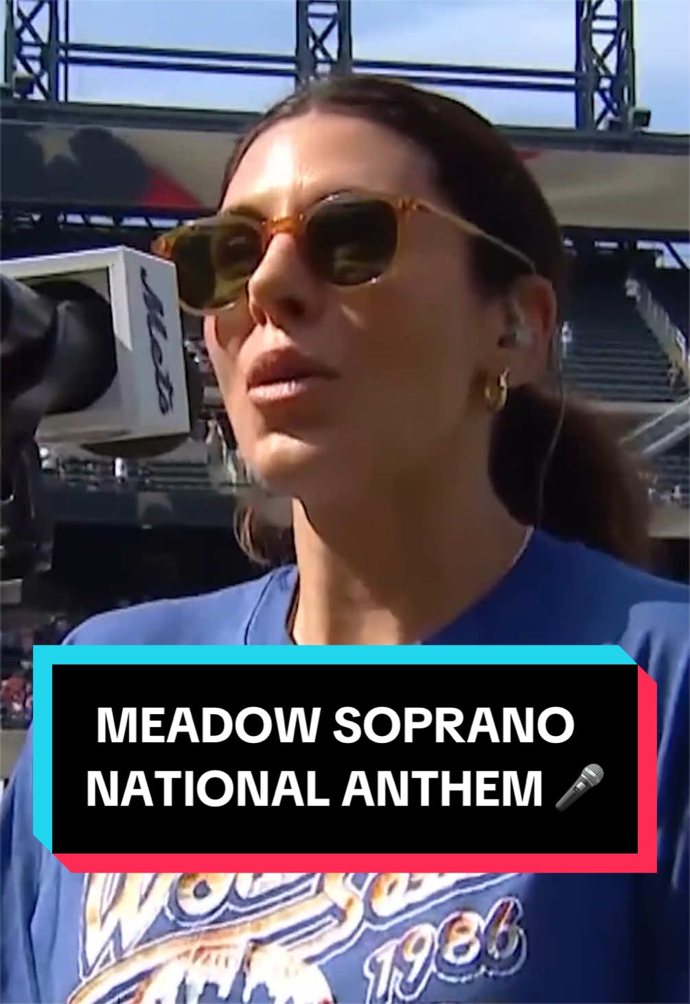She played Meadow in “The Sopranos,” is what she did. She’s a great actress. And in this house, Jamie-Lynn Sigler is a national treasure! End of story! 