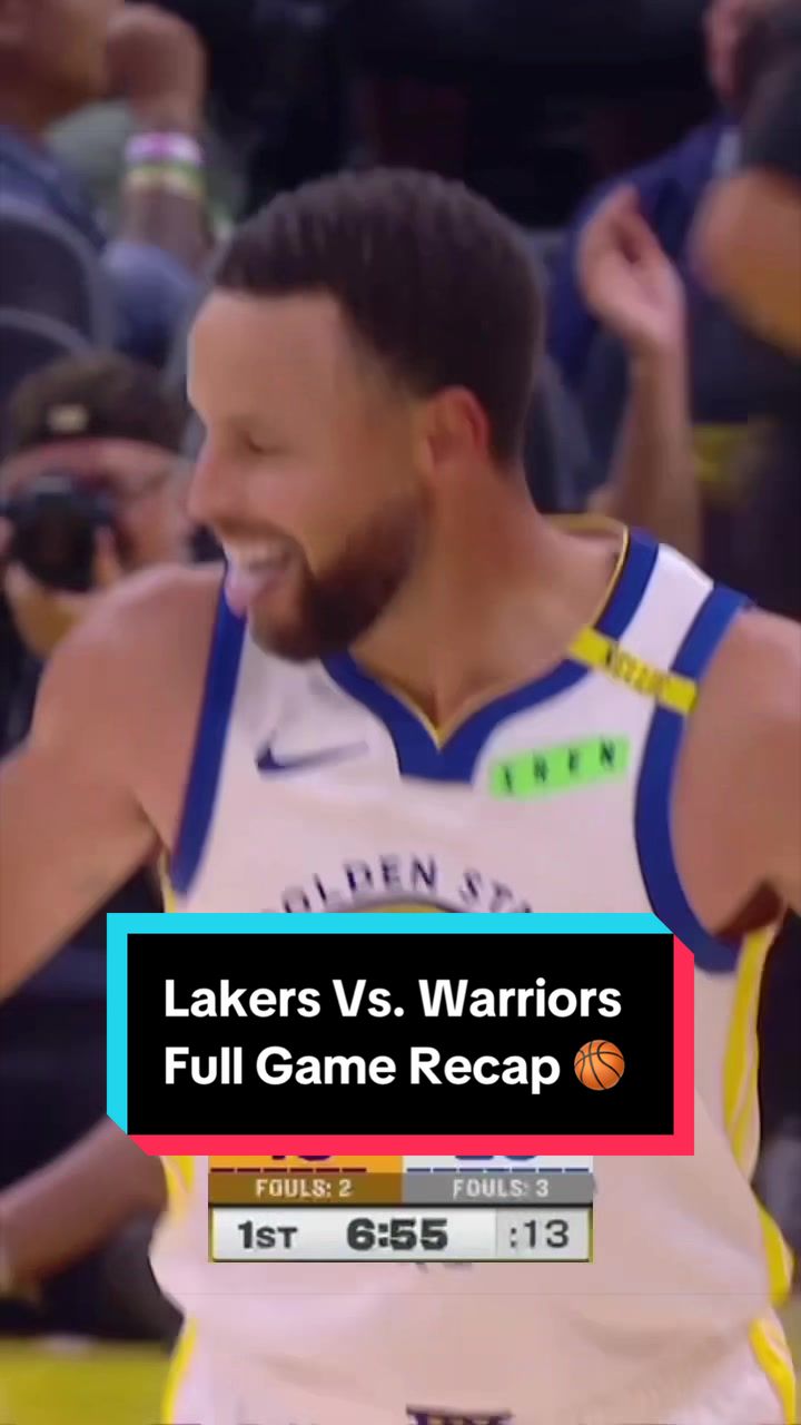 Quick rewind ⏮️. Full recap. Here’s everything from tonight @Lakers vs. @warriors 🏀 