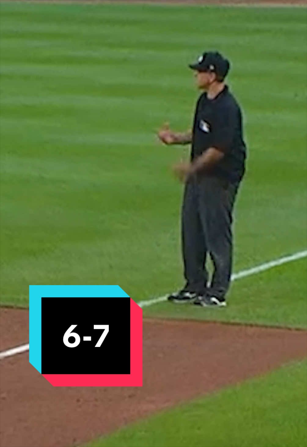 thinking about making a career change from mlb tiktok admin to mlb umpire so i can professionally 6-7 without judgement 