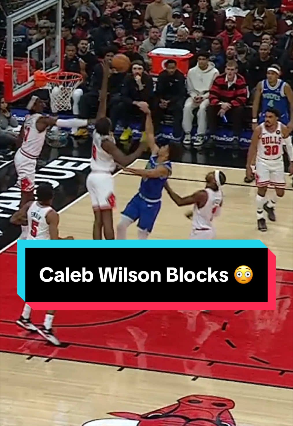 Block so nice, Caleb had to do it twice 🙌 