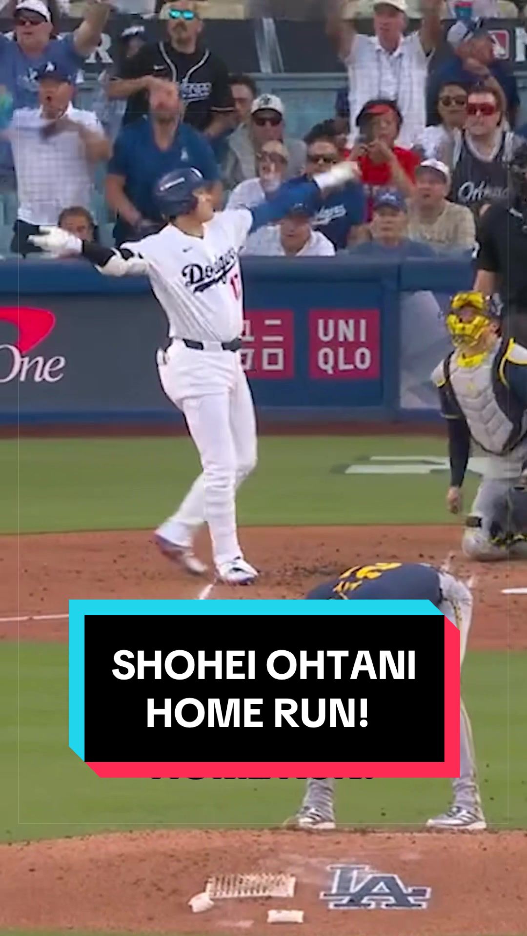 Shohei Ohtani knew right off the bat 😮‍💨 