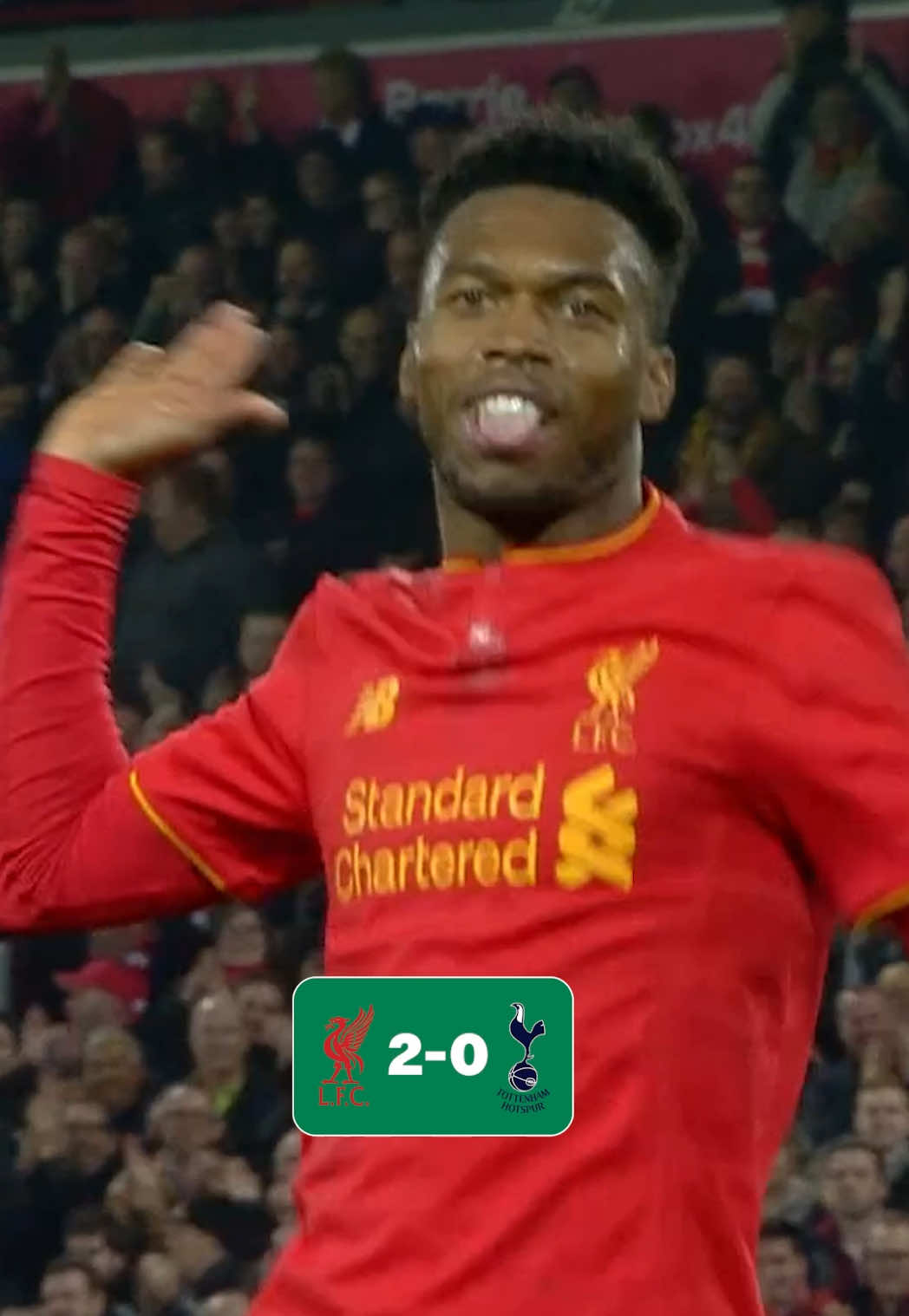 Throwback to this League Cup game between Liverpool and Spurs ⚽️⚽️