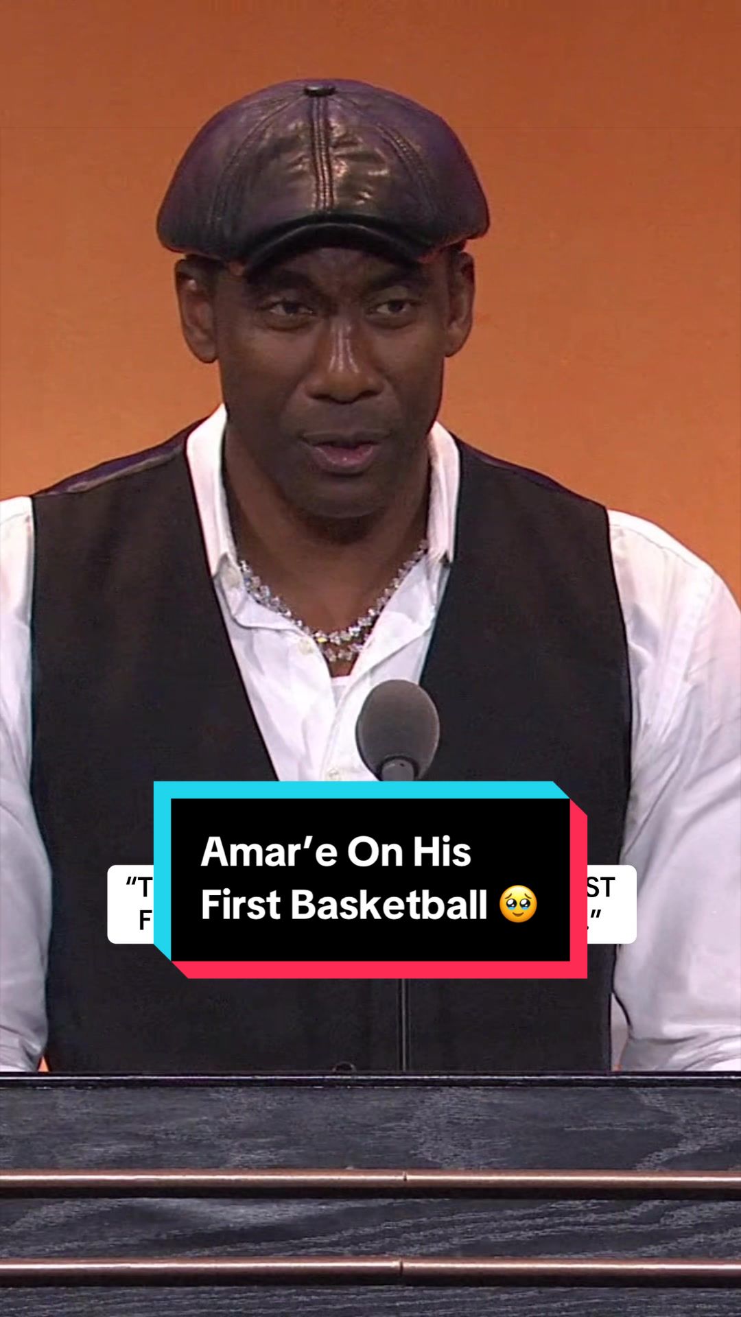 Amar’e Stoudemire on the first basketball he ever owned 🙌 