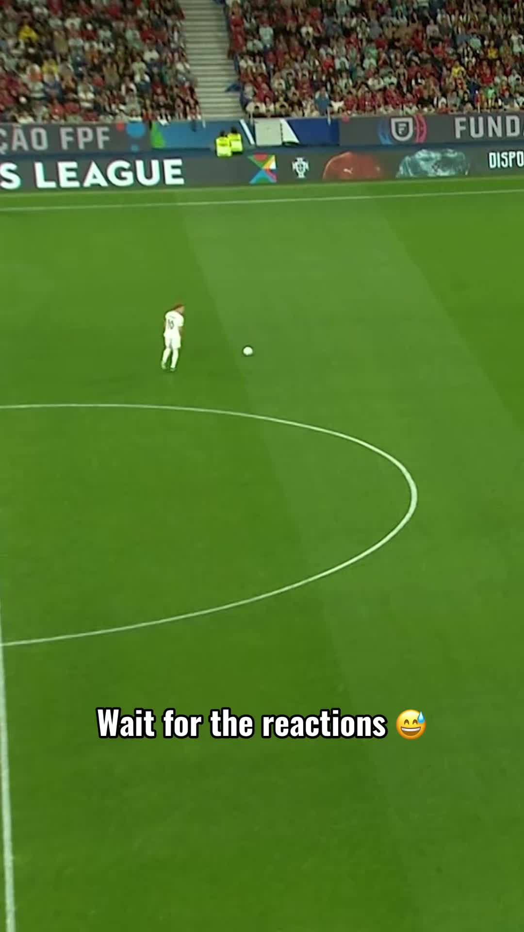 Kristoffer Ajer with a screamer 😱