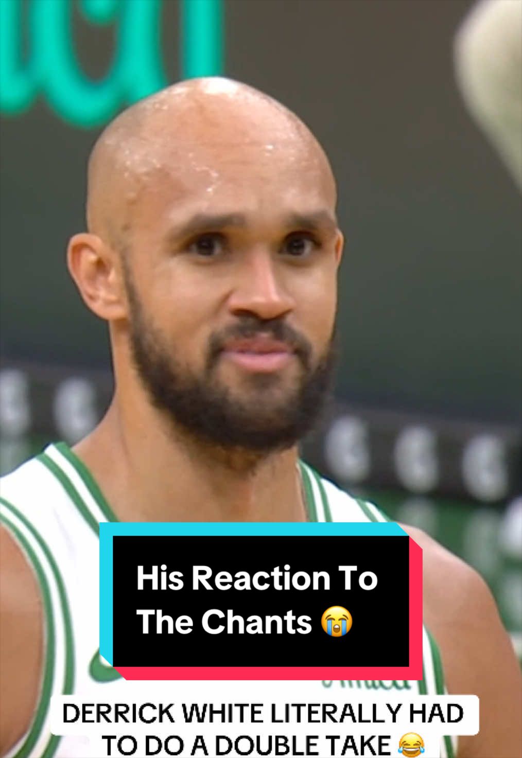 MVP Chants in Boston for @Derrick White 📍 
