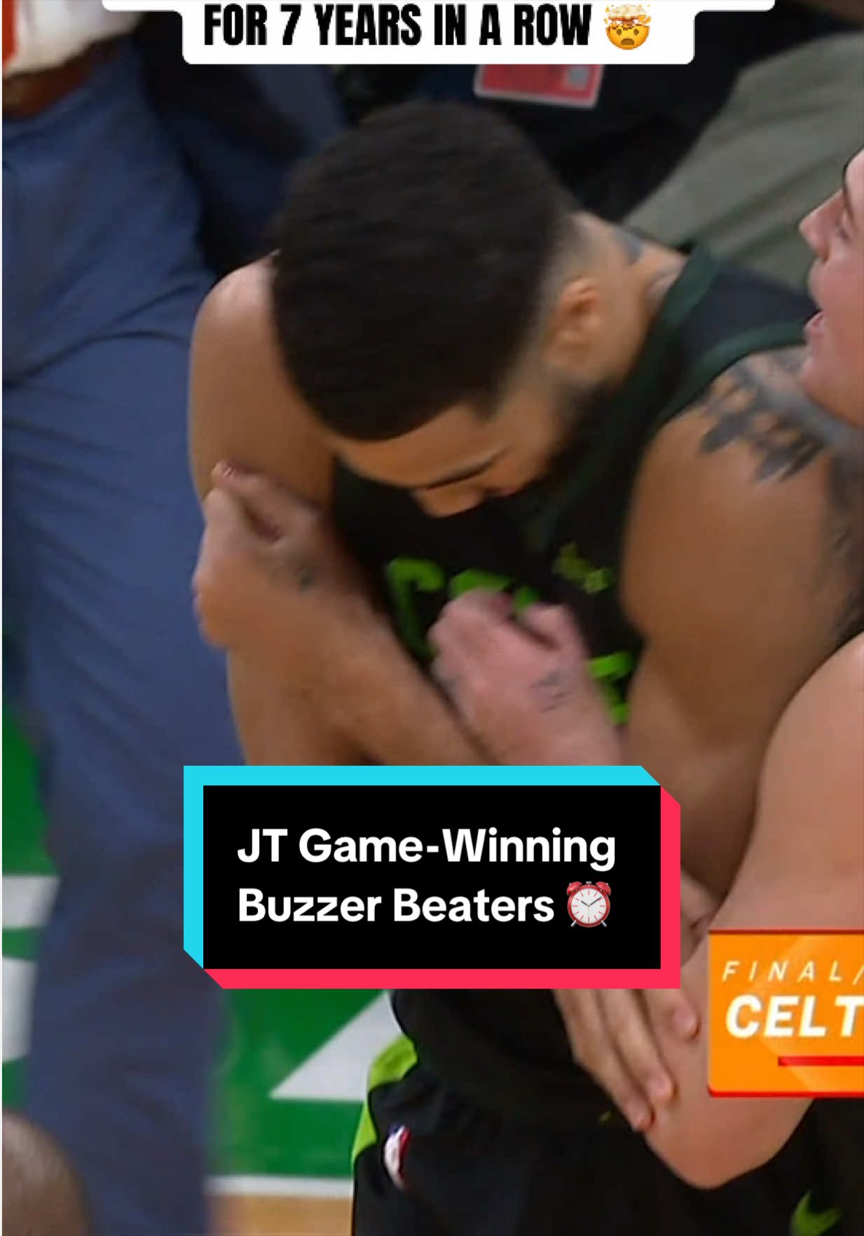Jayson Tatum has hit a game-winner with 3 seconds or less on the clock every season since 2019 😳⏰ 