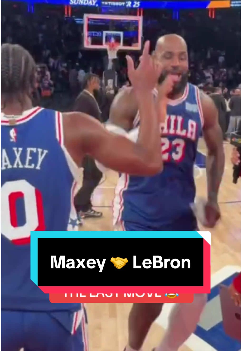 The team chemistry between these two 👏 