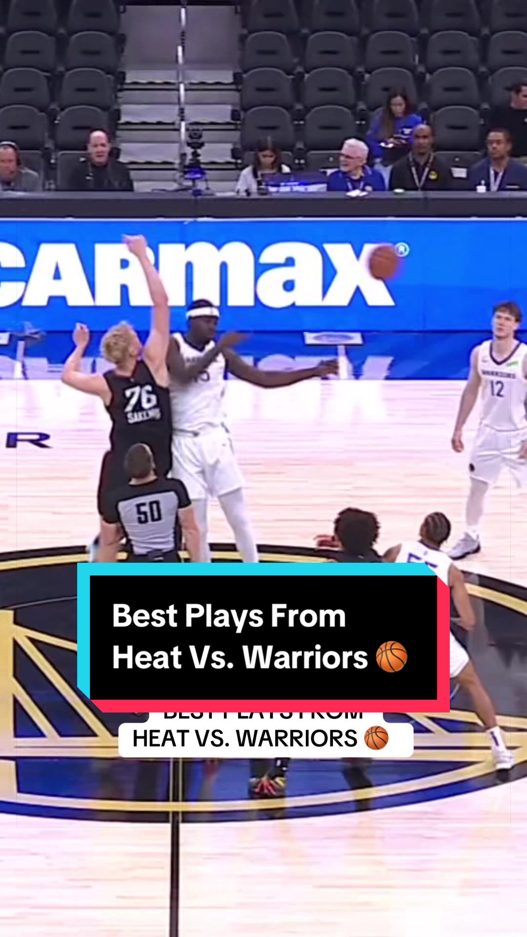 Quick rewind ⏮️. Full recap. Here’s everything from tonight @Miami HEAT vs. @warriors 🏀 