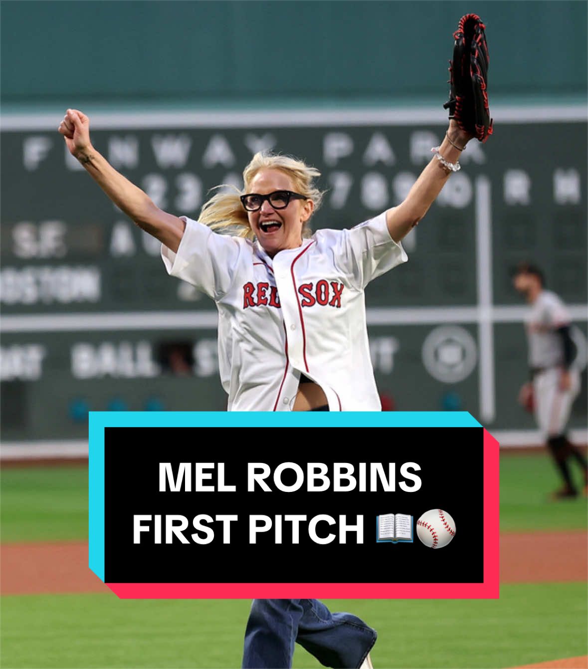No one has ever been more excited to throw out a first pitch than Mel Robbins was before “Let Them” Night at Fenway Park last week! 🤩 