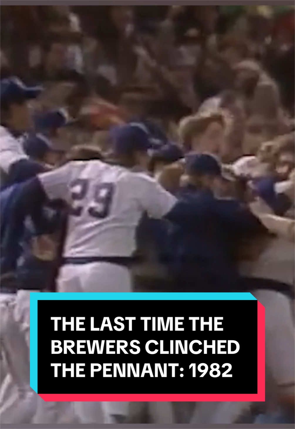 The @Brewers are just 1 win away from clinching the NL Pennant!