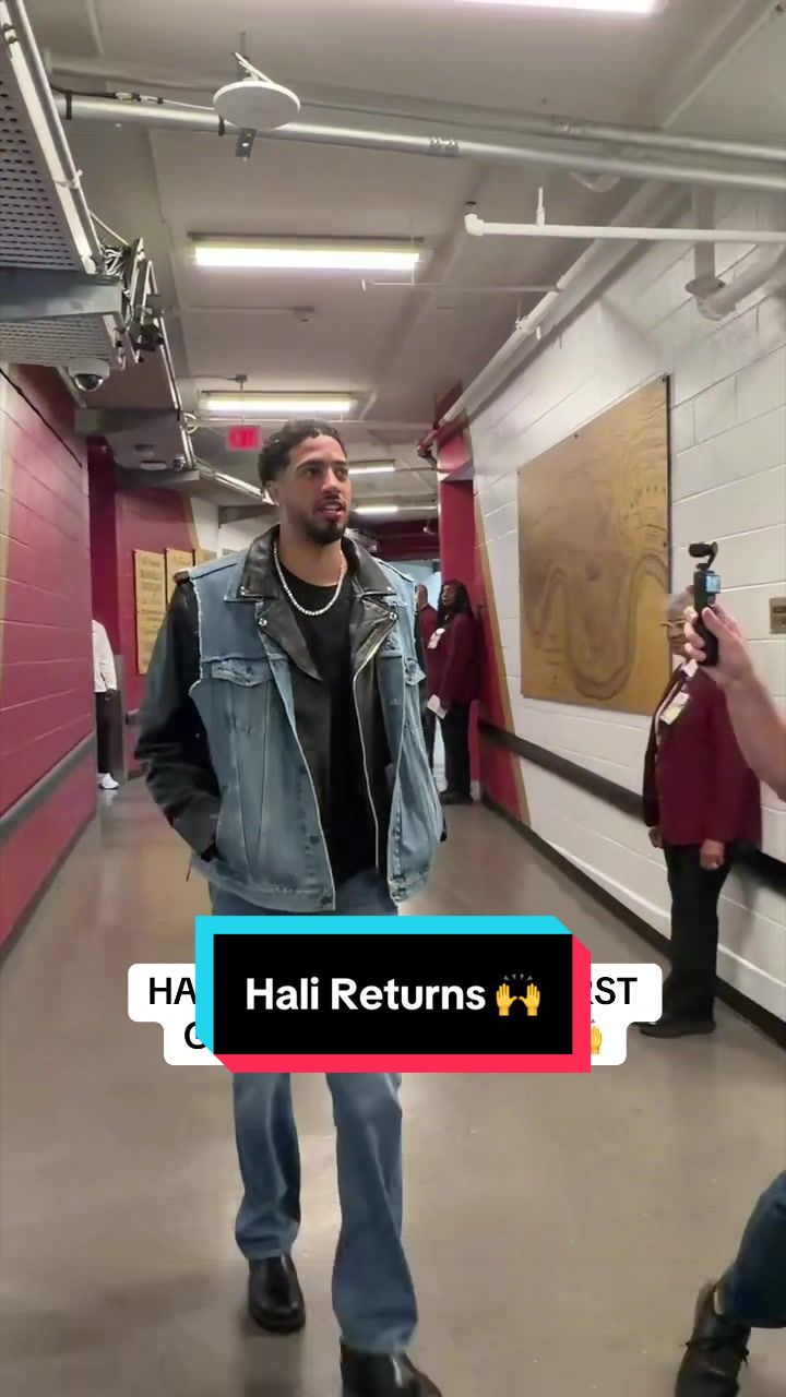 Welcome back Tyrese Haliburton 🥹 