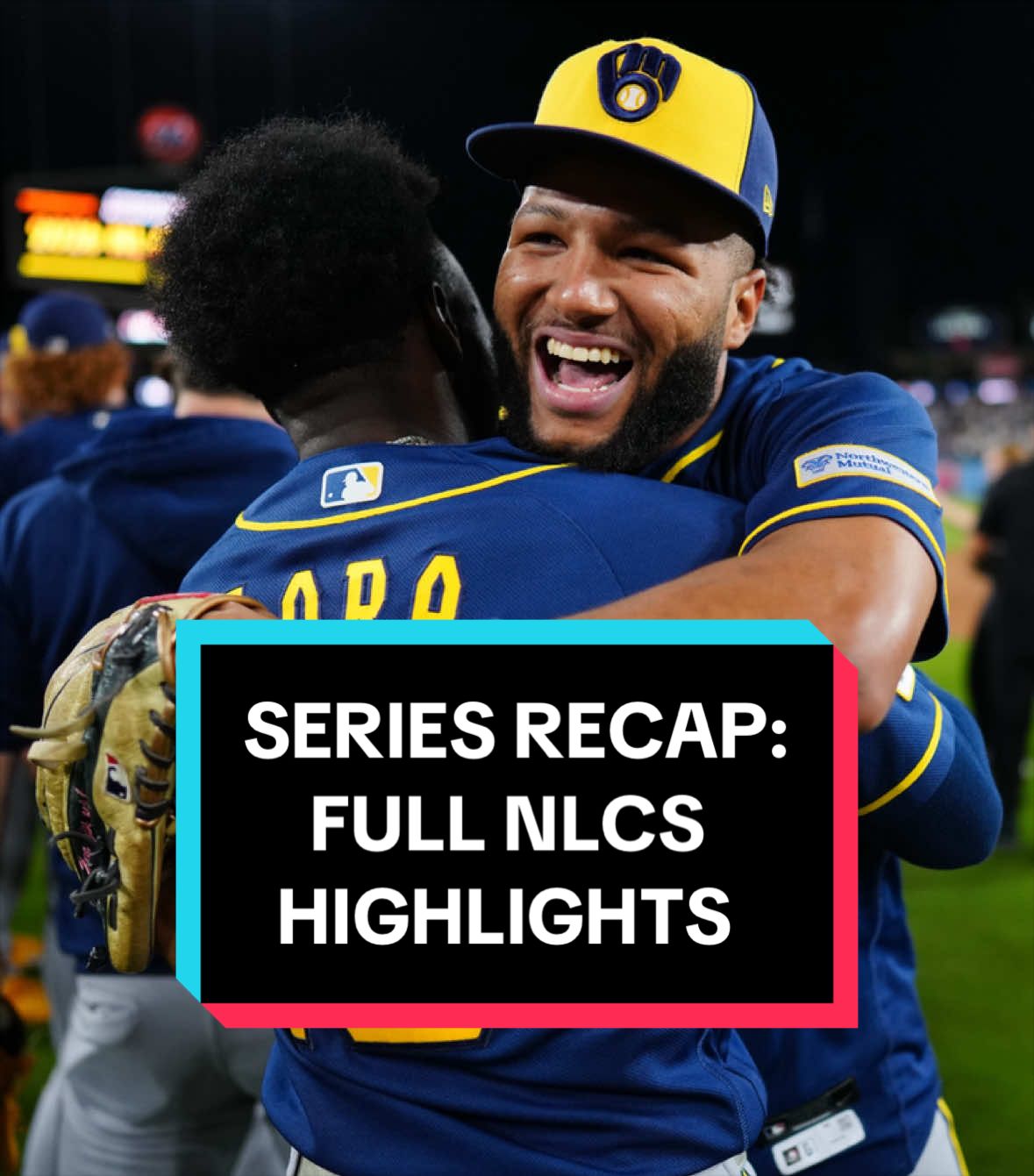The Brewers took down the Dodgers in just FOUR games on the way to their first World Series appearance since 1982! 