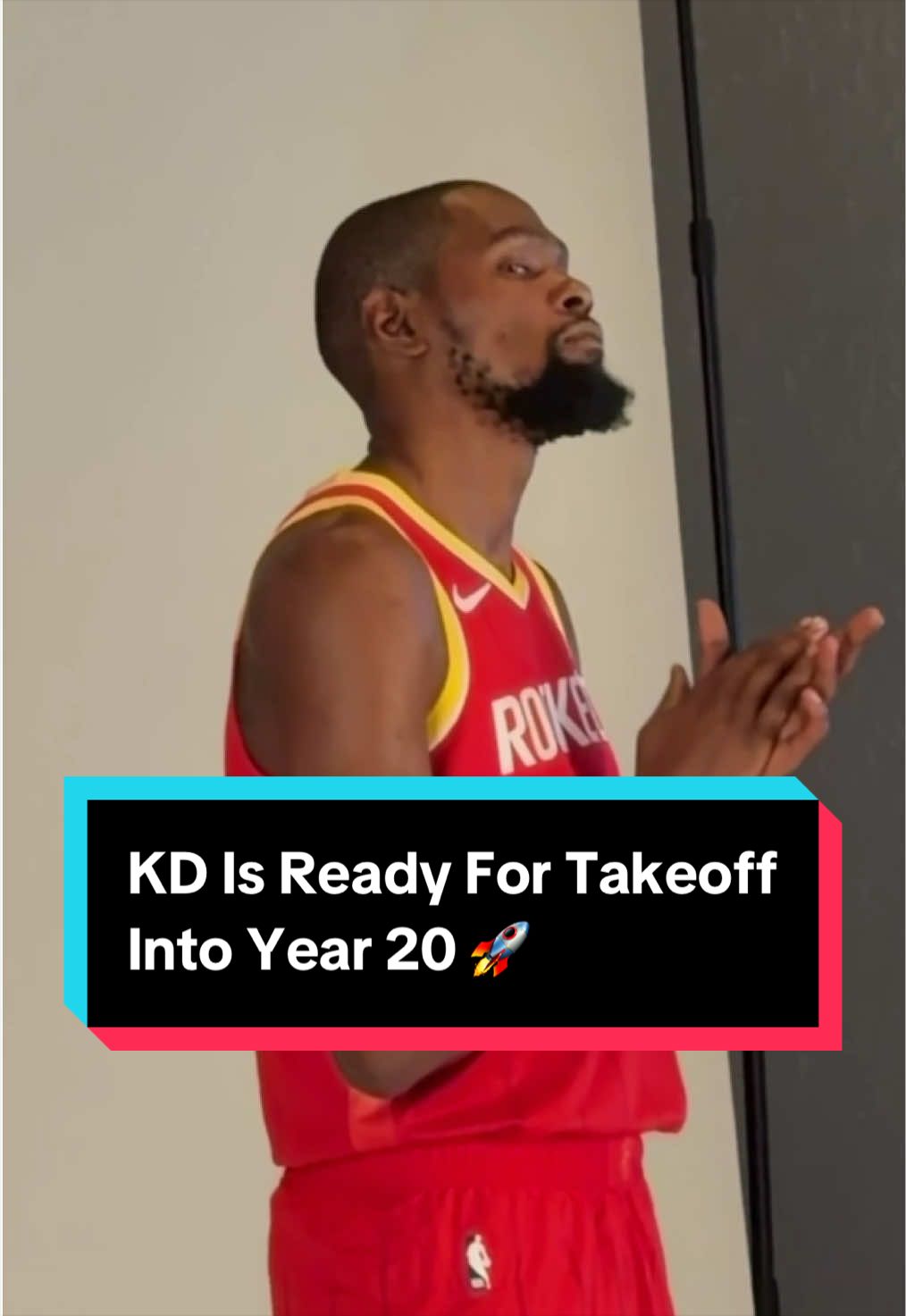 KD on set ahead of Season 2 in Houston! 📸 