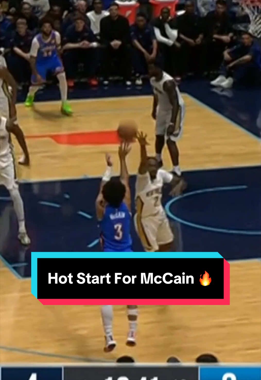 Jared McCain showing his range 👏 