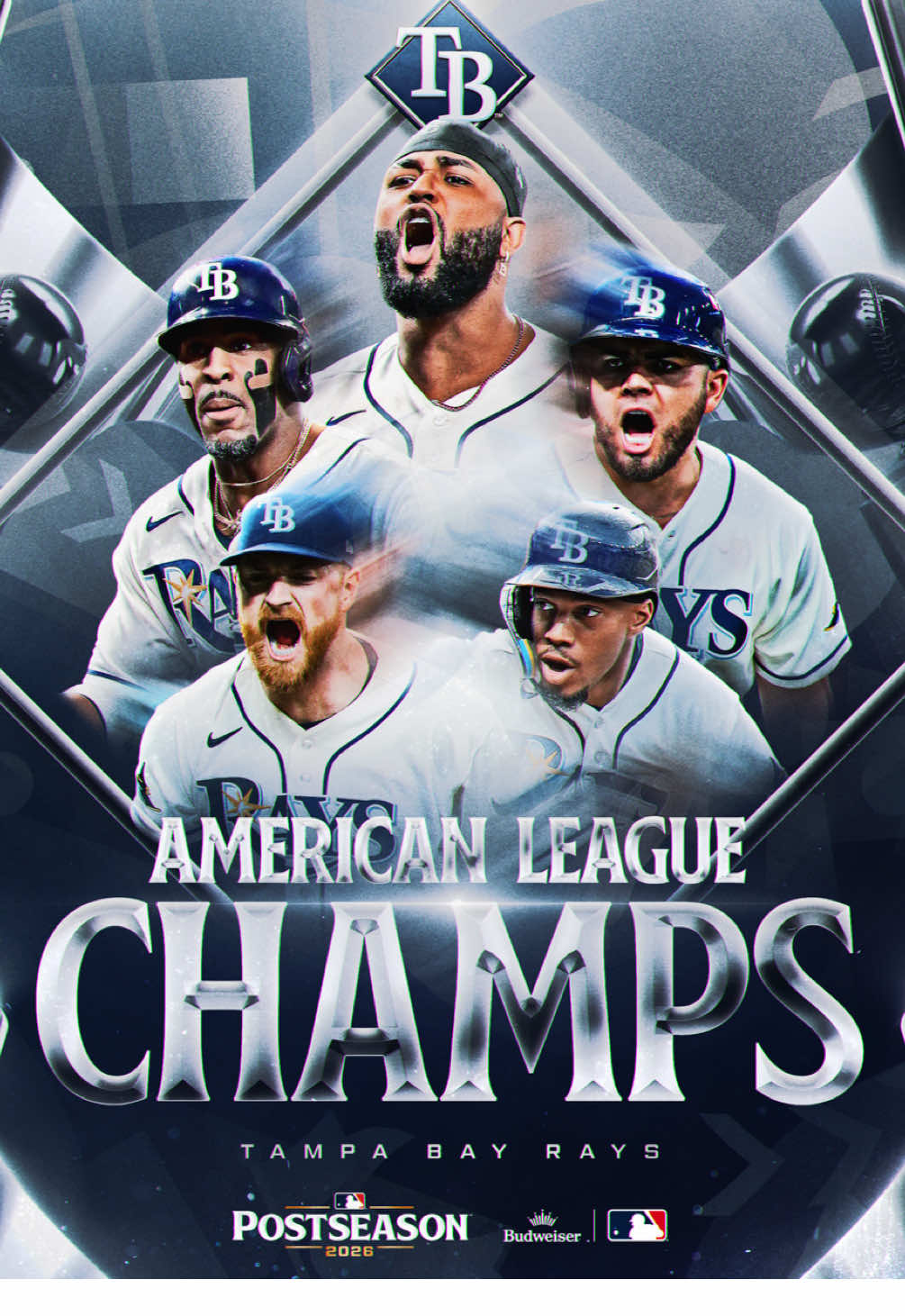 THE RAYS WIN THE AL PENNANT! 