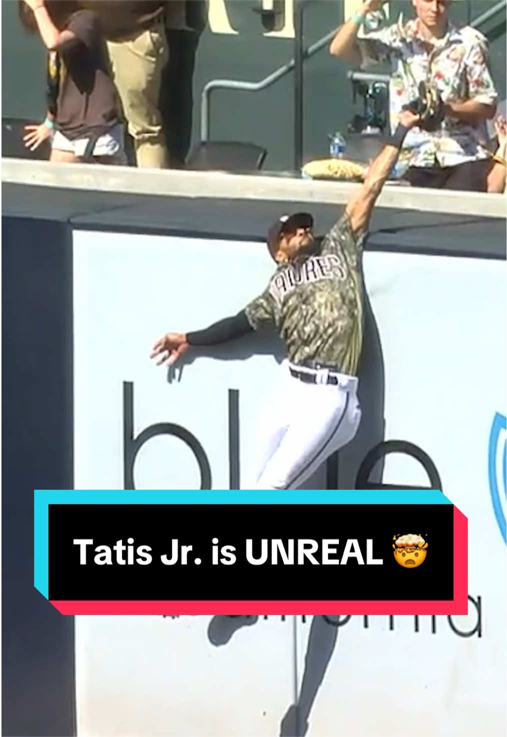 Fernando Tatis Jr. is no stranger to incredible home run robberies 😮