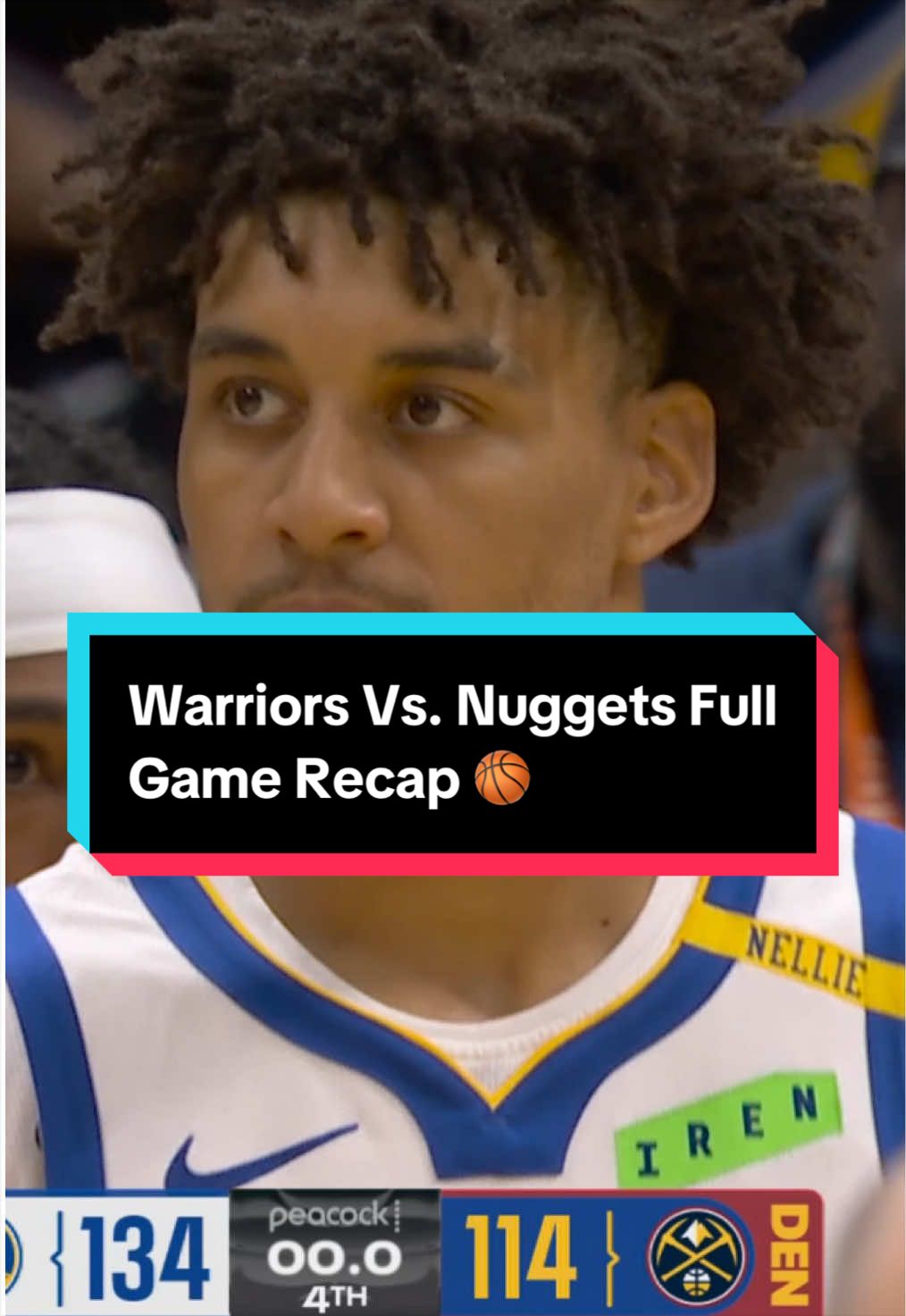 Quick rewind ⏮️. Full recap. Here’s everything from tonight @warriors vs. @Denver Nuggets 🏀 