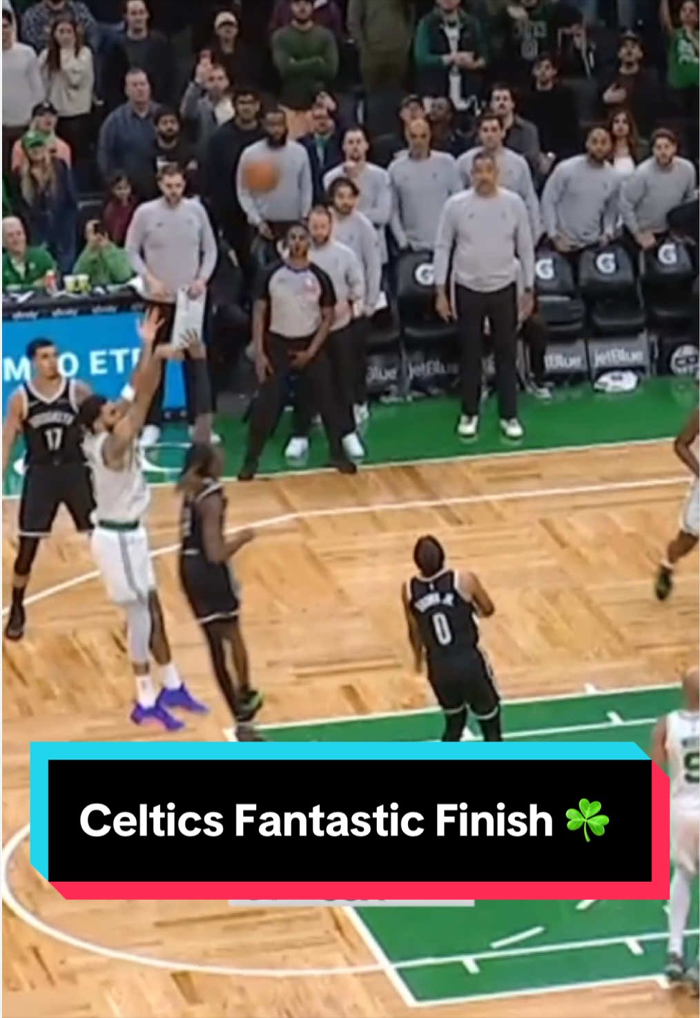 Jayson Tatum makes this Fantastic Finish one to remember 🙂‍↕️ 💯 for @Boston Celtics 