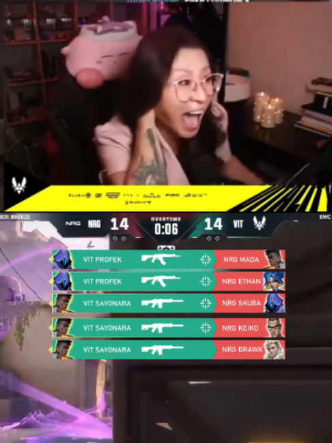 When NRG are about to win map 1, but the Saxophones are getting louder