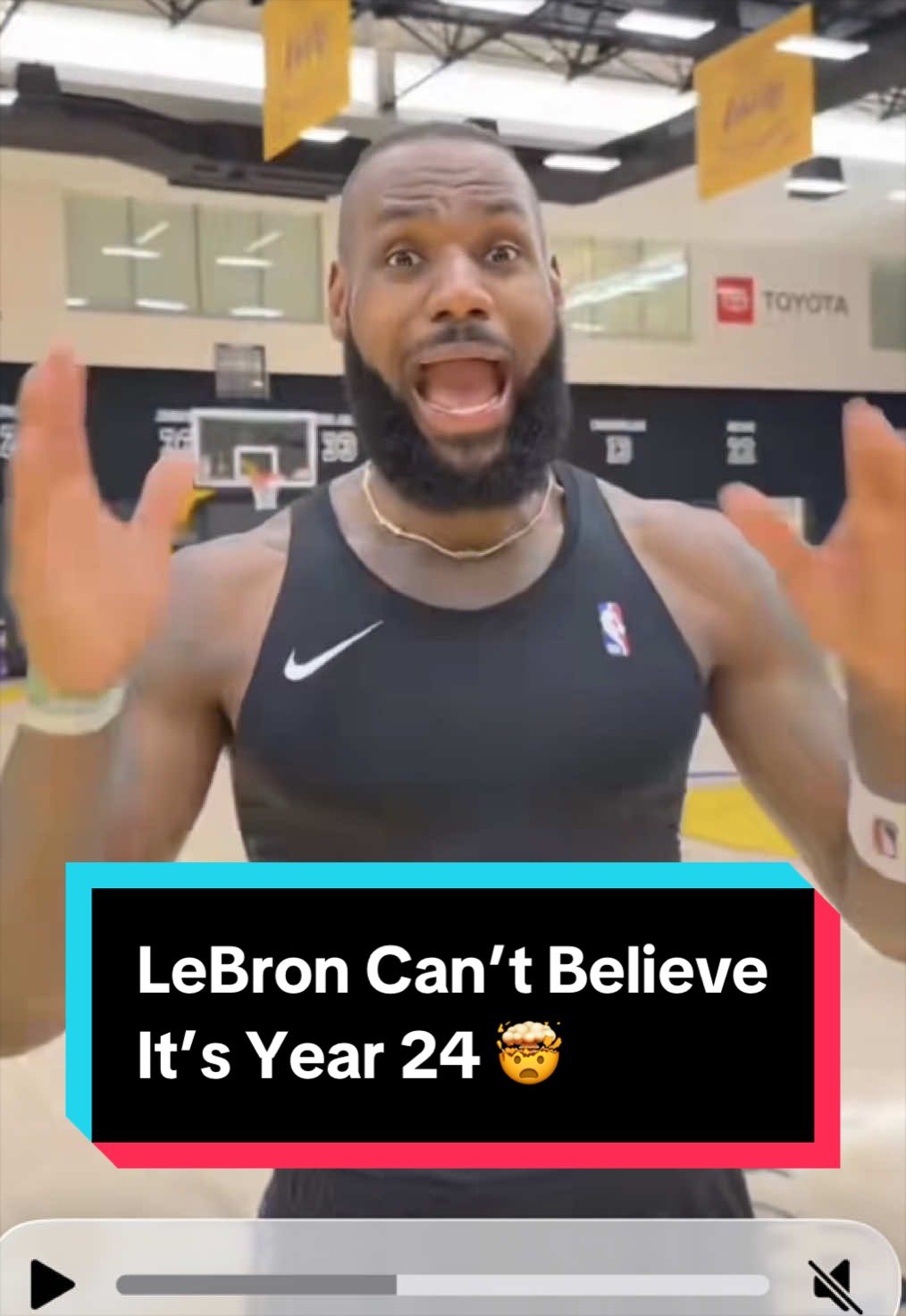 Never gets old 😭 Year 24 for LeBron James coming 🔜 🔥 