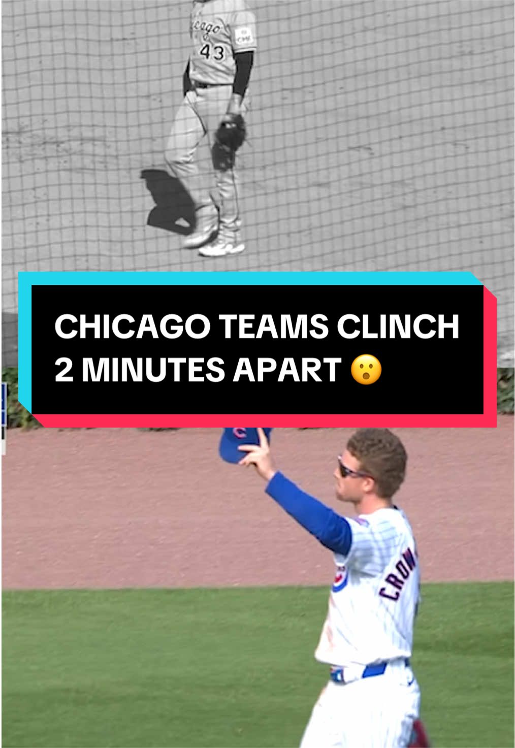 Chicago: 2 teams, 2 clinches, 2 minutes apart
