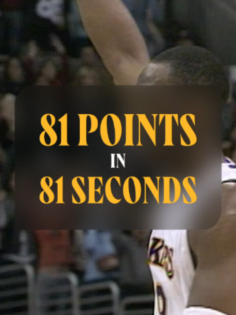 That time Kobe dropped 81 points 🤯 