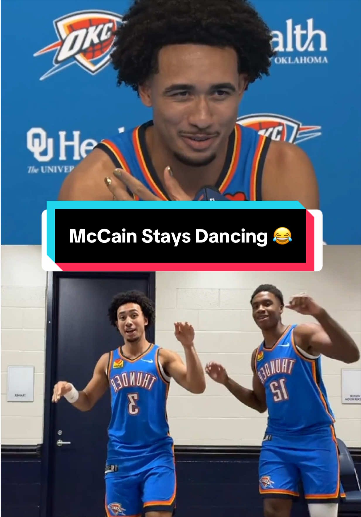 Jared McCain is always dancing somewhere 😂 (via @Jared McCain) 