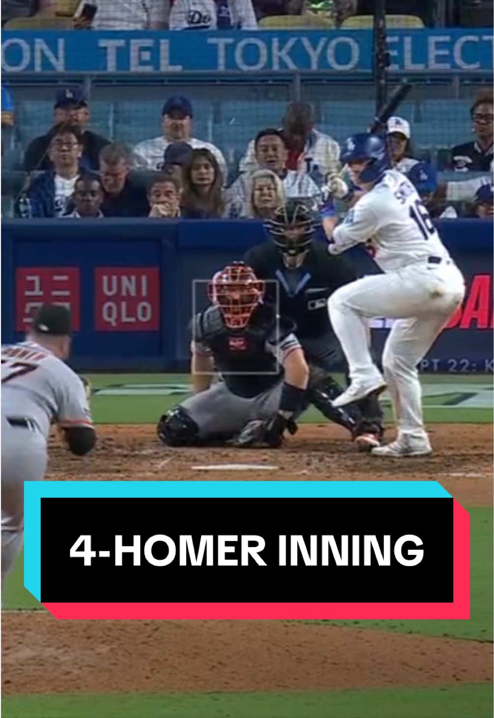 Max Muncy, Kyle Tucker, Mookie Betts and Will Smith combine to hit FOUR home runs in the 8th inning! (TWO sets of back-to-back home runs) 😤