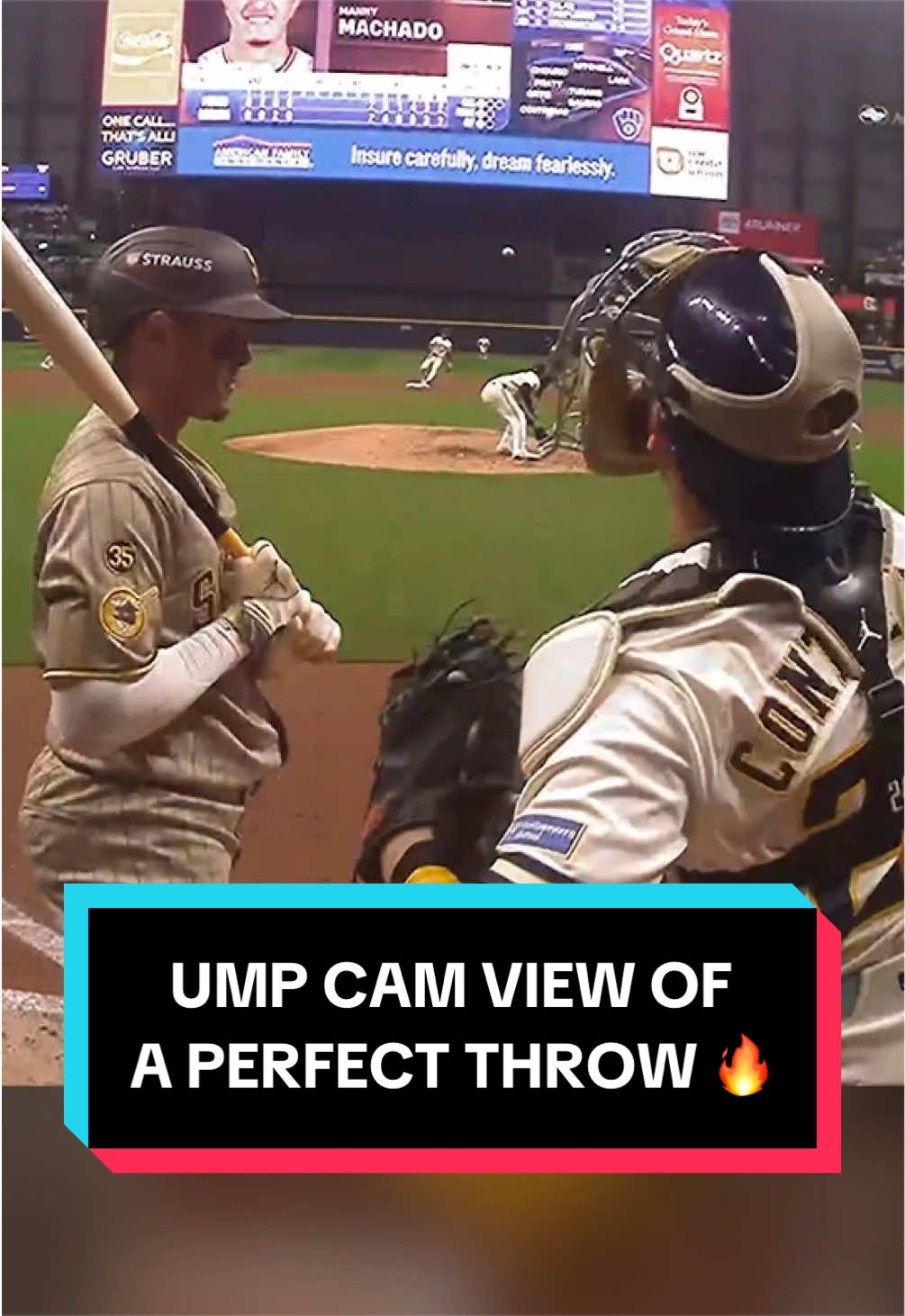 William Contreras with an absolute dart 🤯 