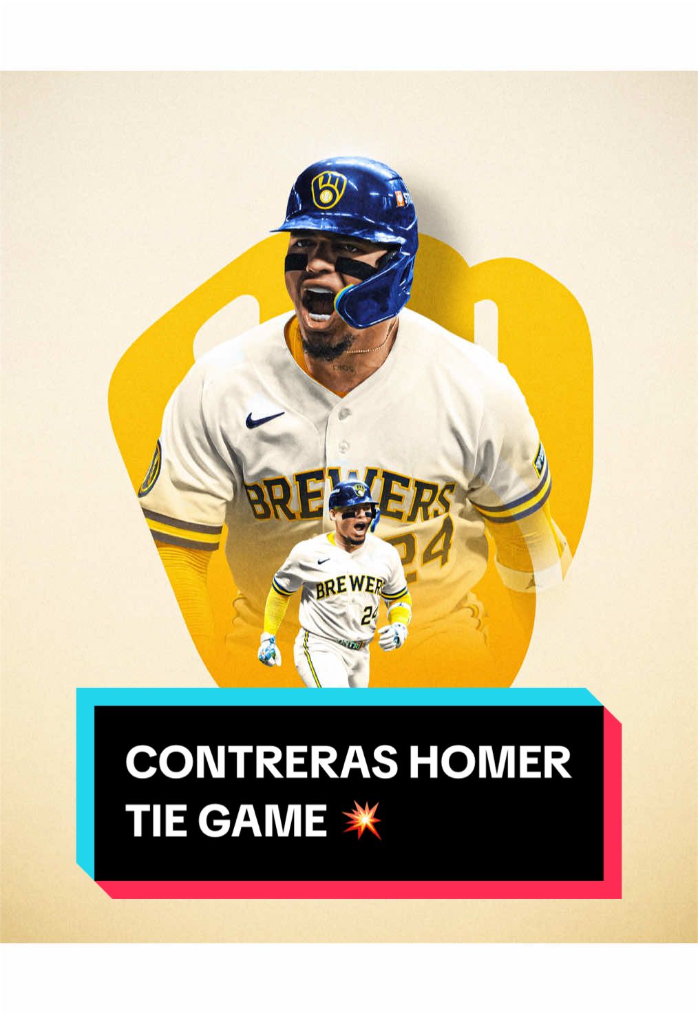 William Contreras homers and the game is once again tied! 