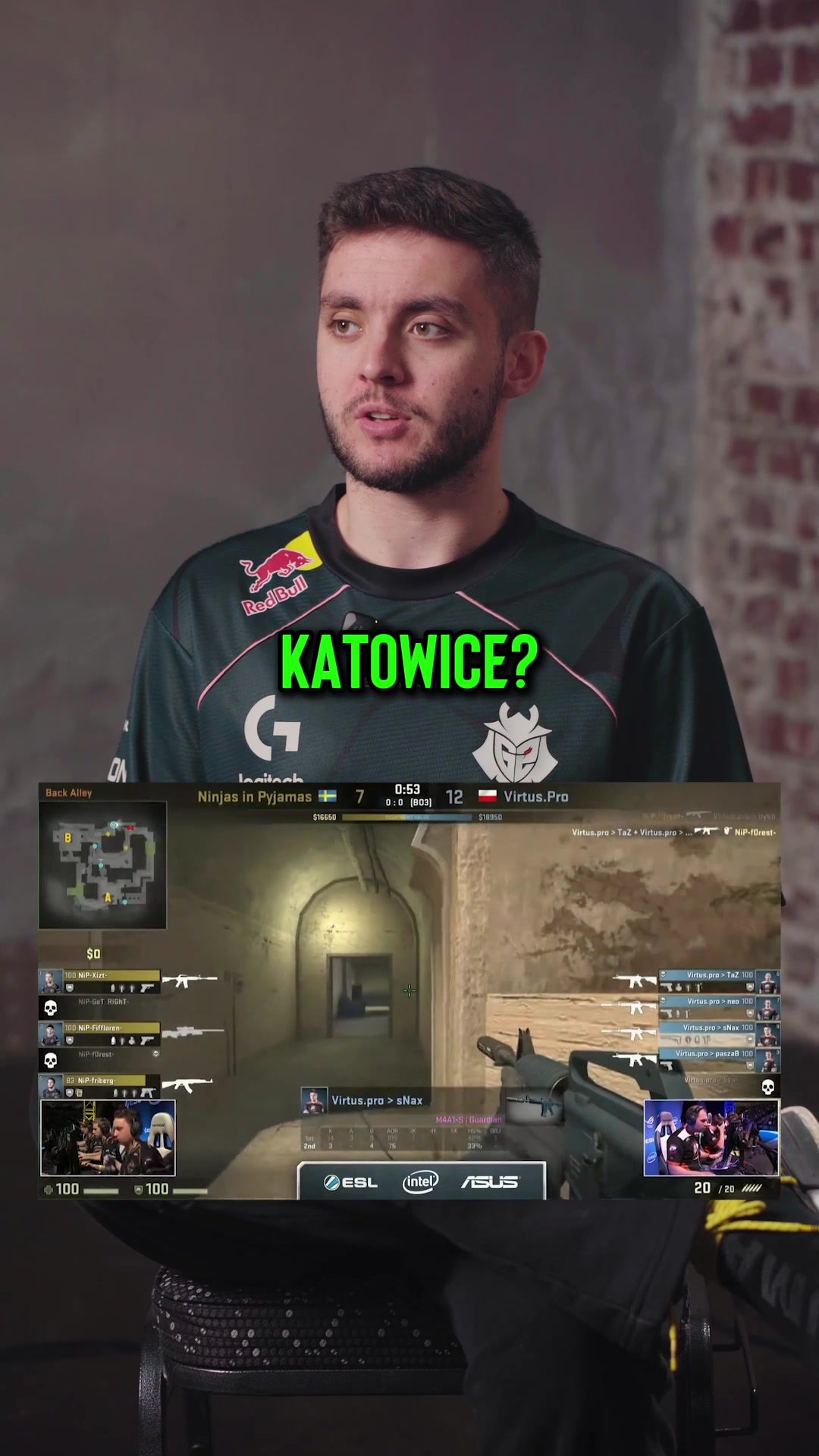 MATYS and HeavyGod picked the most iconic Katowice play 👀 