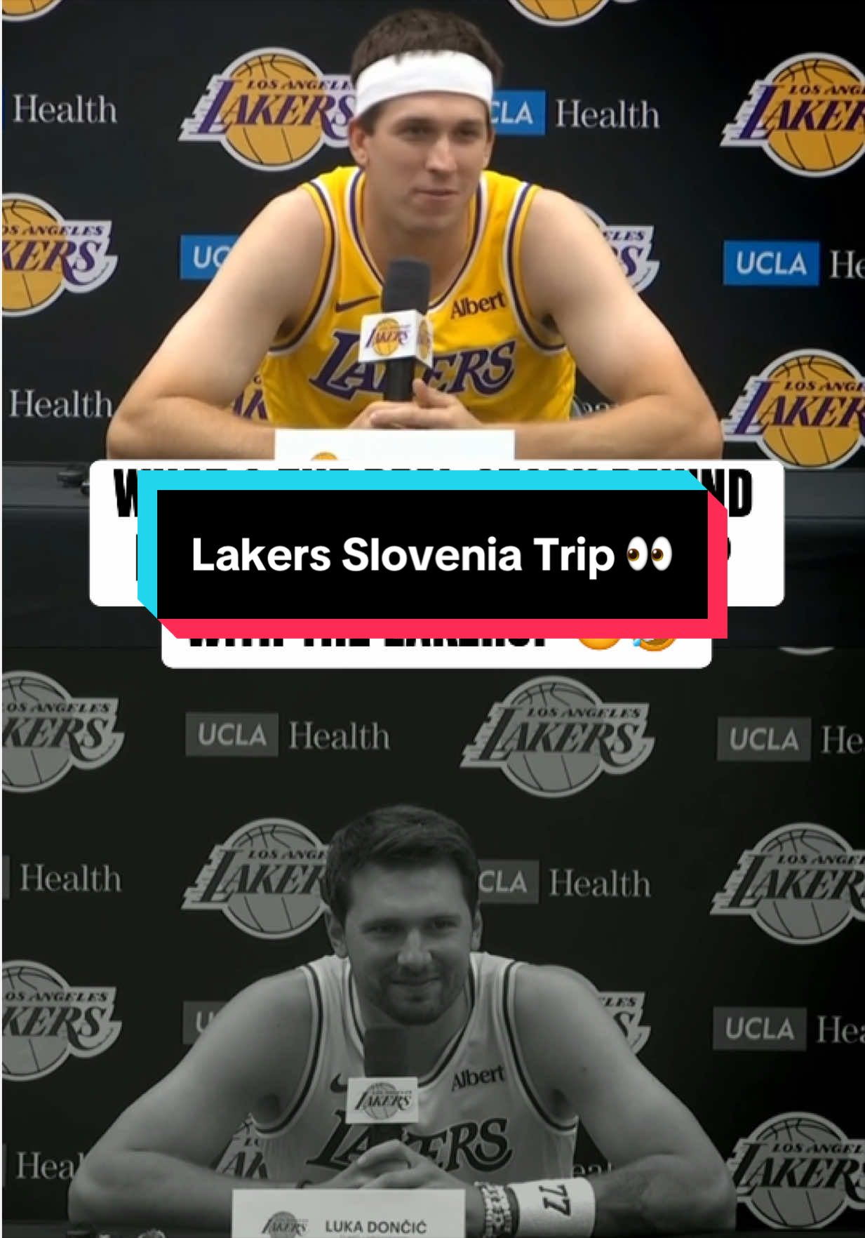 Luka and AR always keep us guessing 🤣 