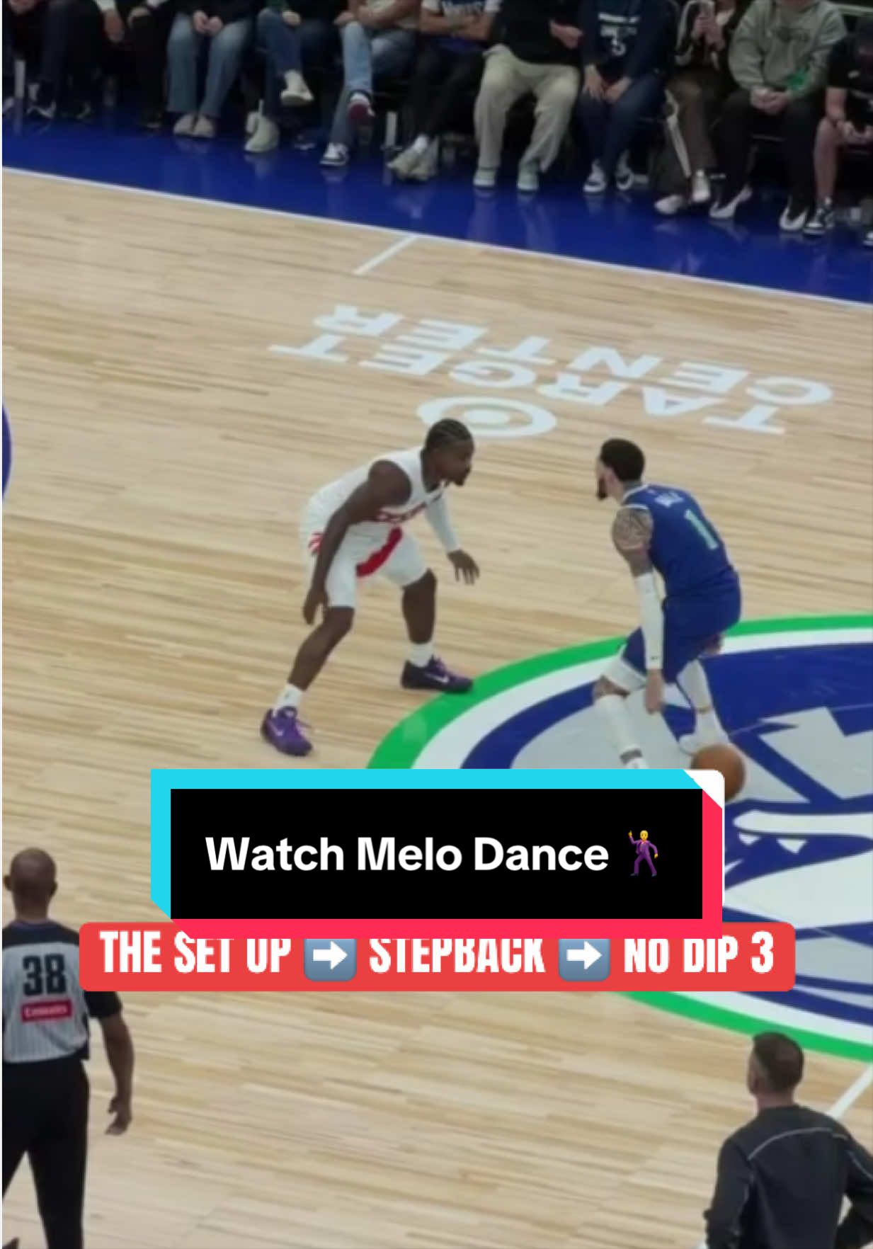 LaMelo dance… LaMelo stepback 🔥🤯 