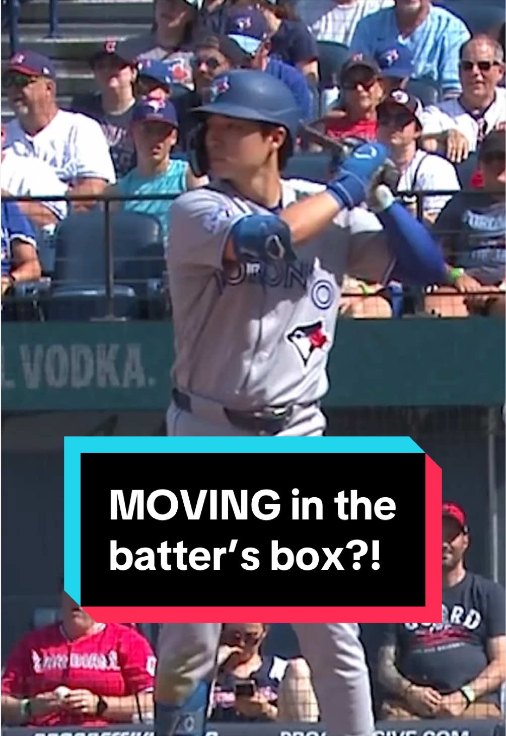 Brett Bateman with a unique strategy in the batter's box 👀 
