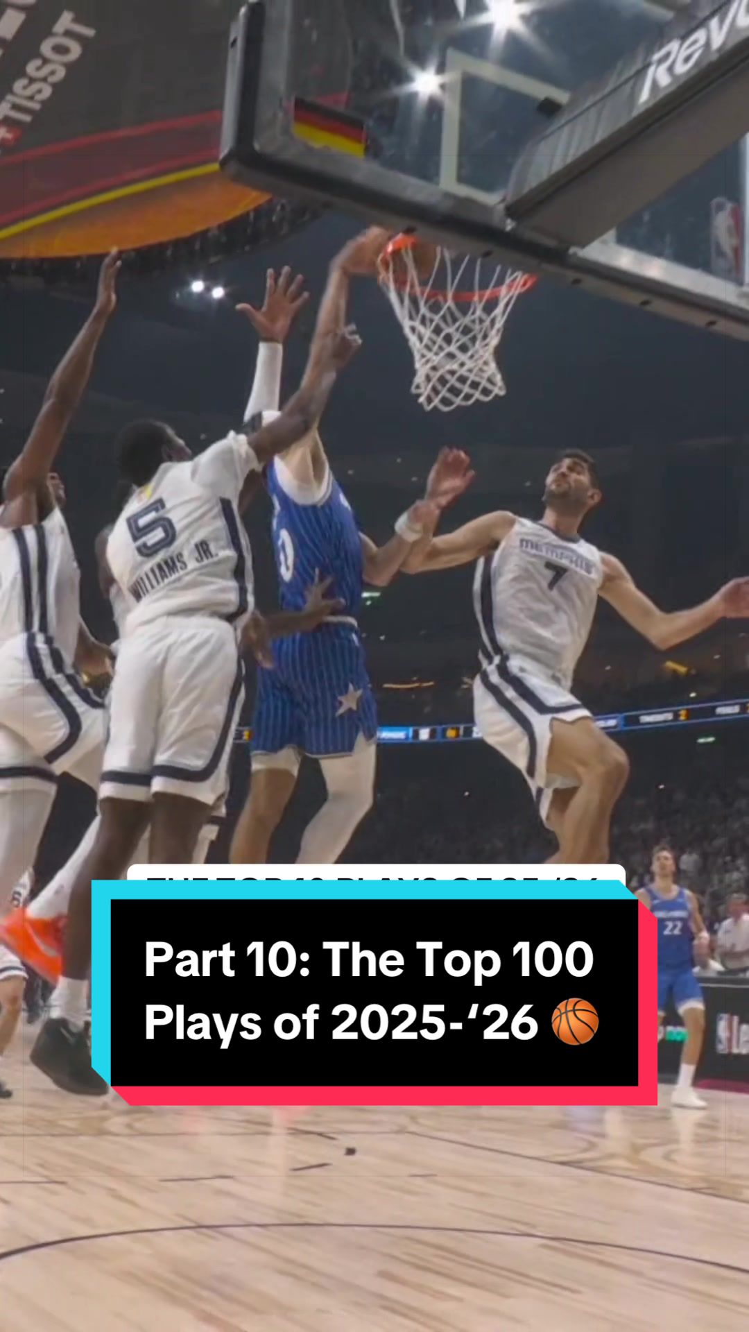 Replying to @NBA Our TOP 10 PLAYS from the 2025-‘26 NBA season! What do you think about these highlights? 🤯