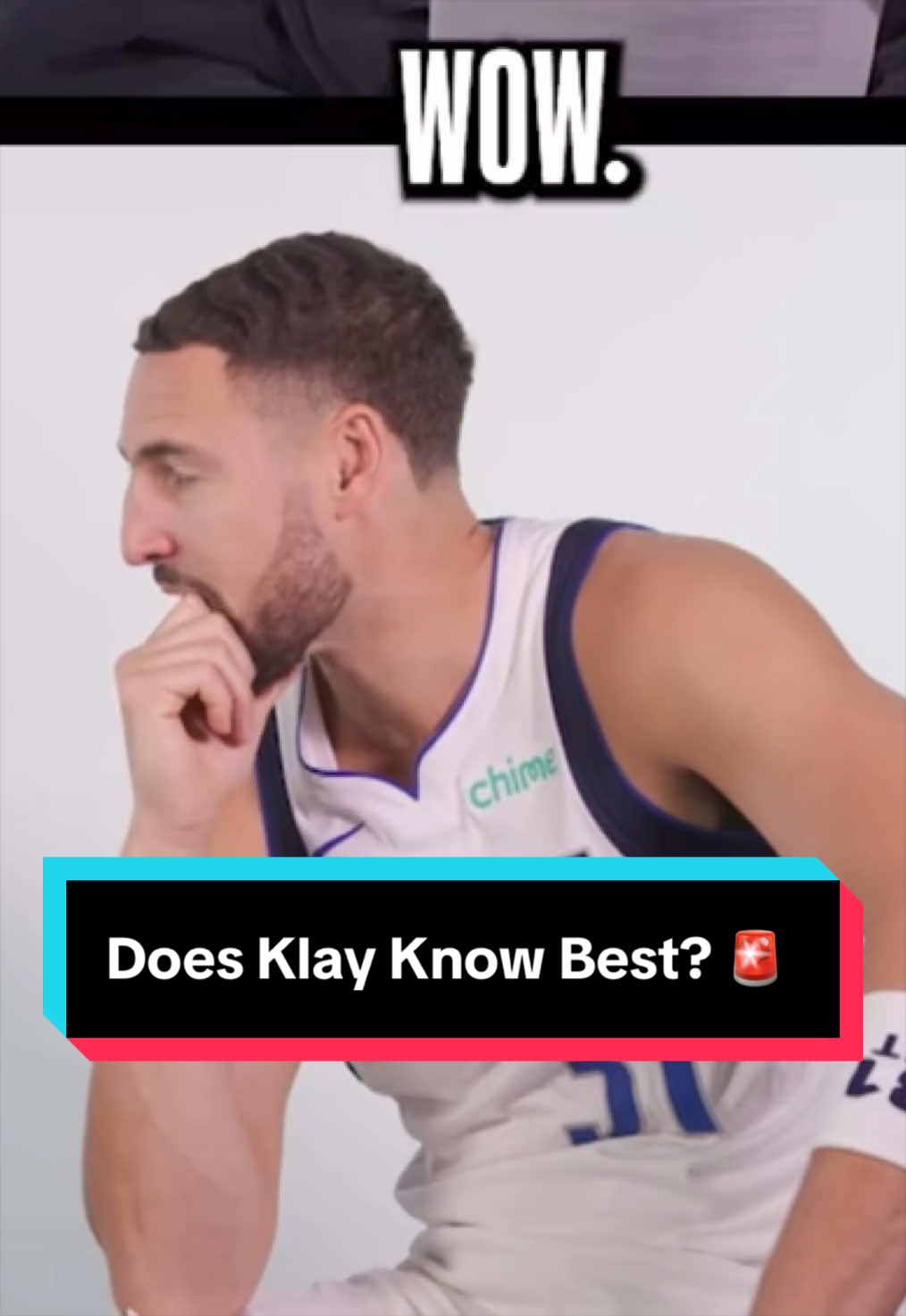 How well does Klay Thompson know his own career? 👀 🏀 