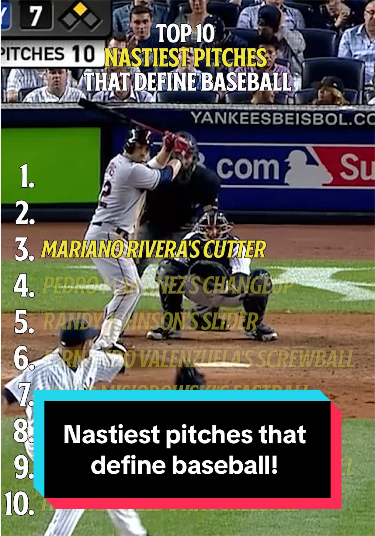 Blazing fastballs, devastating sliders and knee-buckling curveballs.