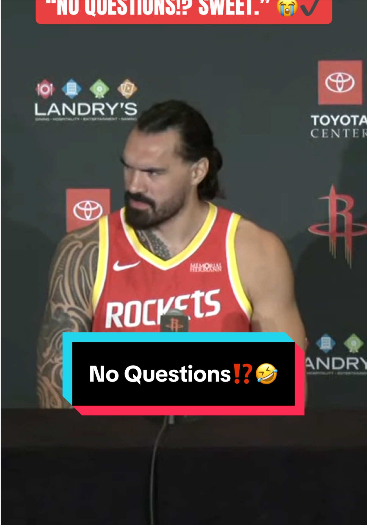 Not everybody all speak at once! 🤣 