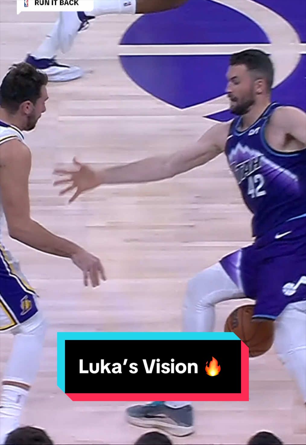 Replying to @NBA When Luka had the announcers in disbelief 😂 