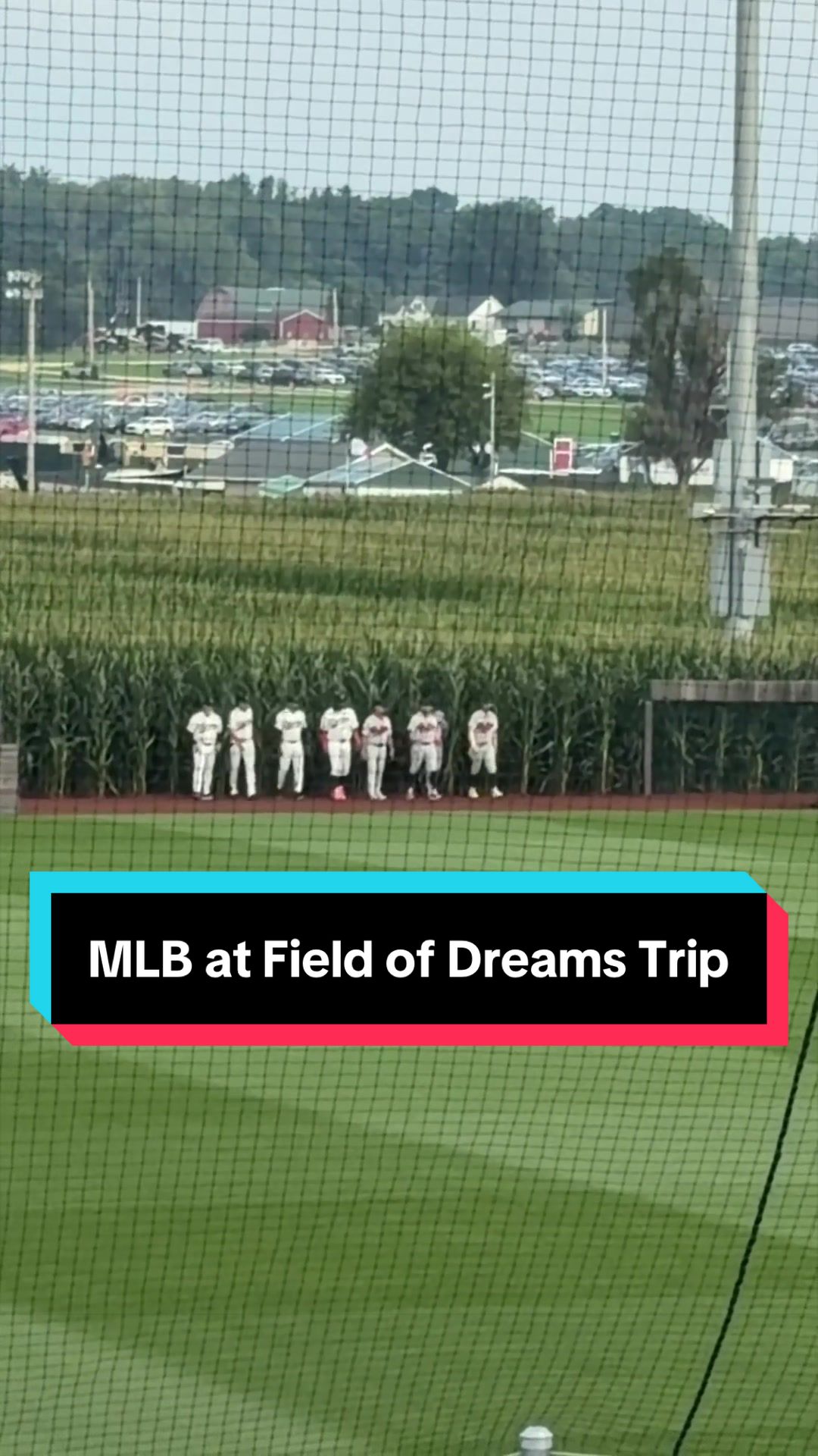 @Shelby & Dylan traveled into Dyersville, Iowa, played catch in the corn fields and experienced heaven 🌽 