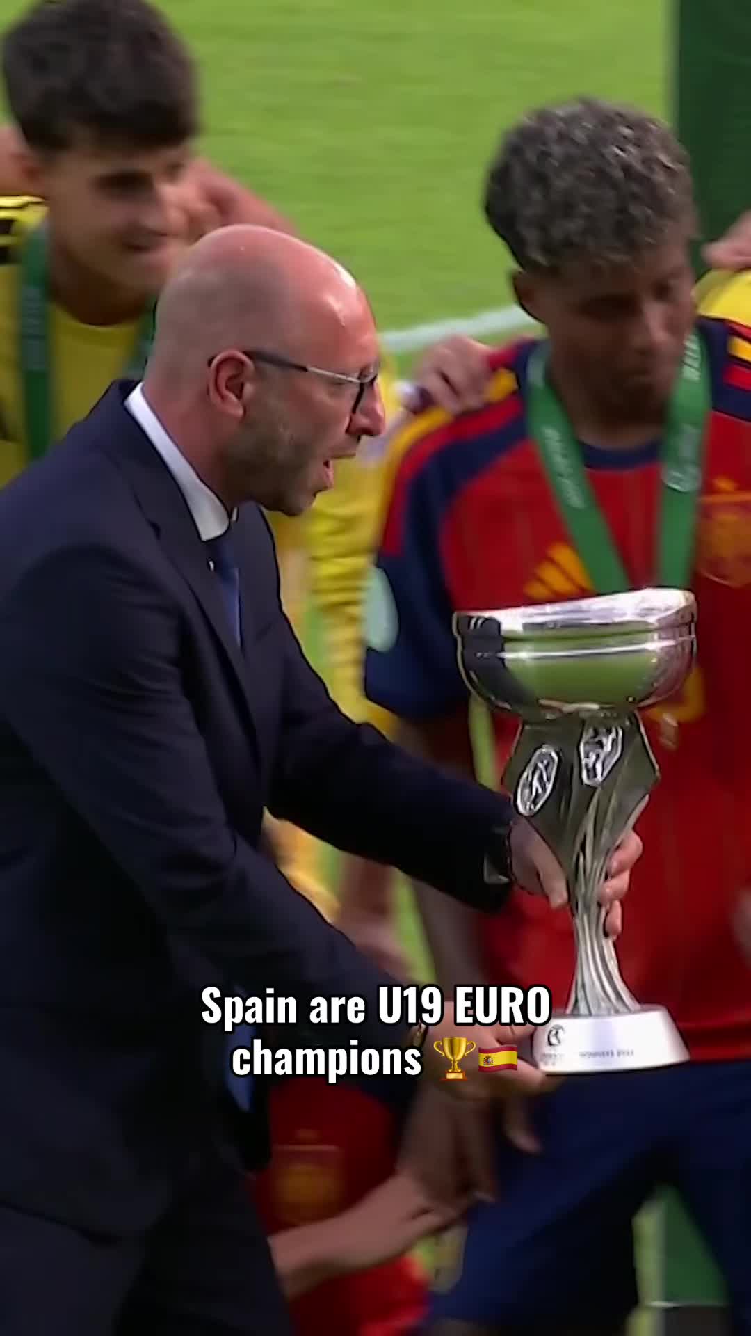 19 goals scored, ZERO goals conceded. Spain are U19 champions! 🙌🇪🇸