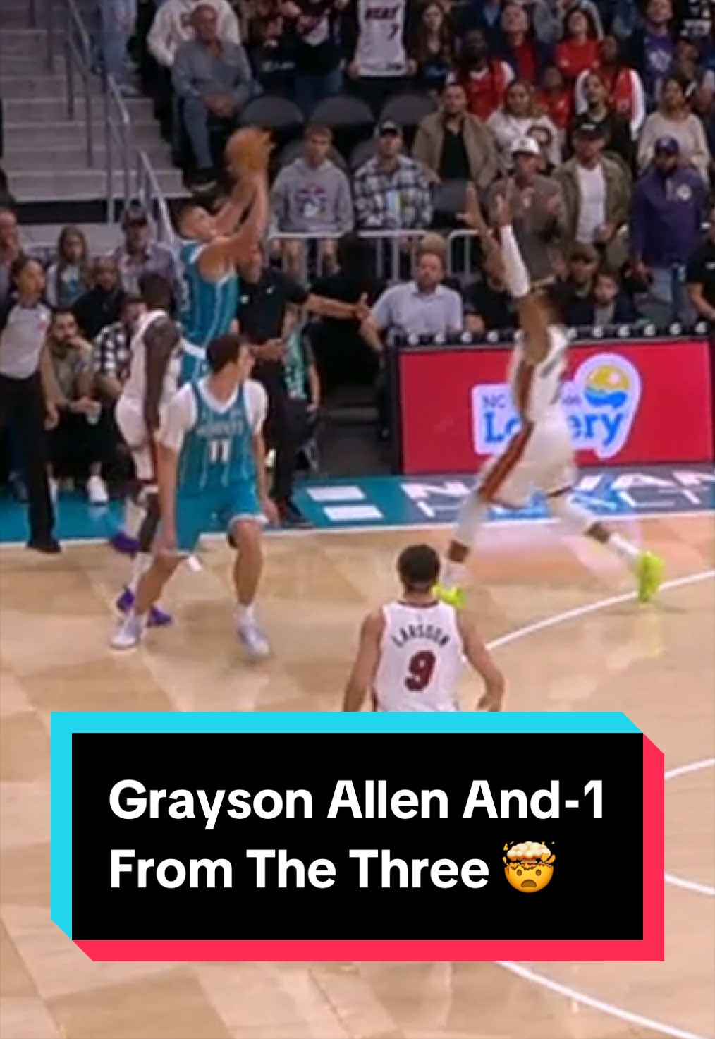 The crowd goes WILD!🔥What a play for Grayson Allen 😤 