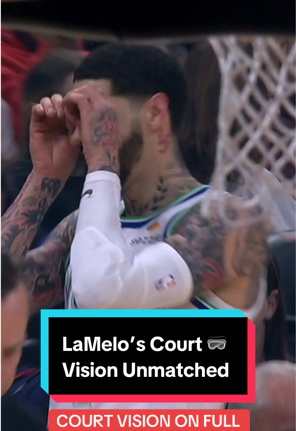 Replying to @NBA He’s having fun out there 🤩 