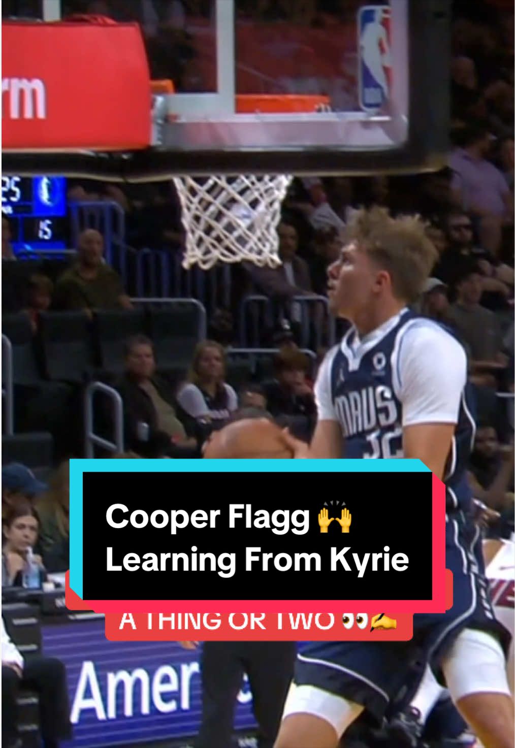 His layup package is on point 🔥