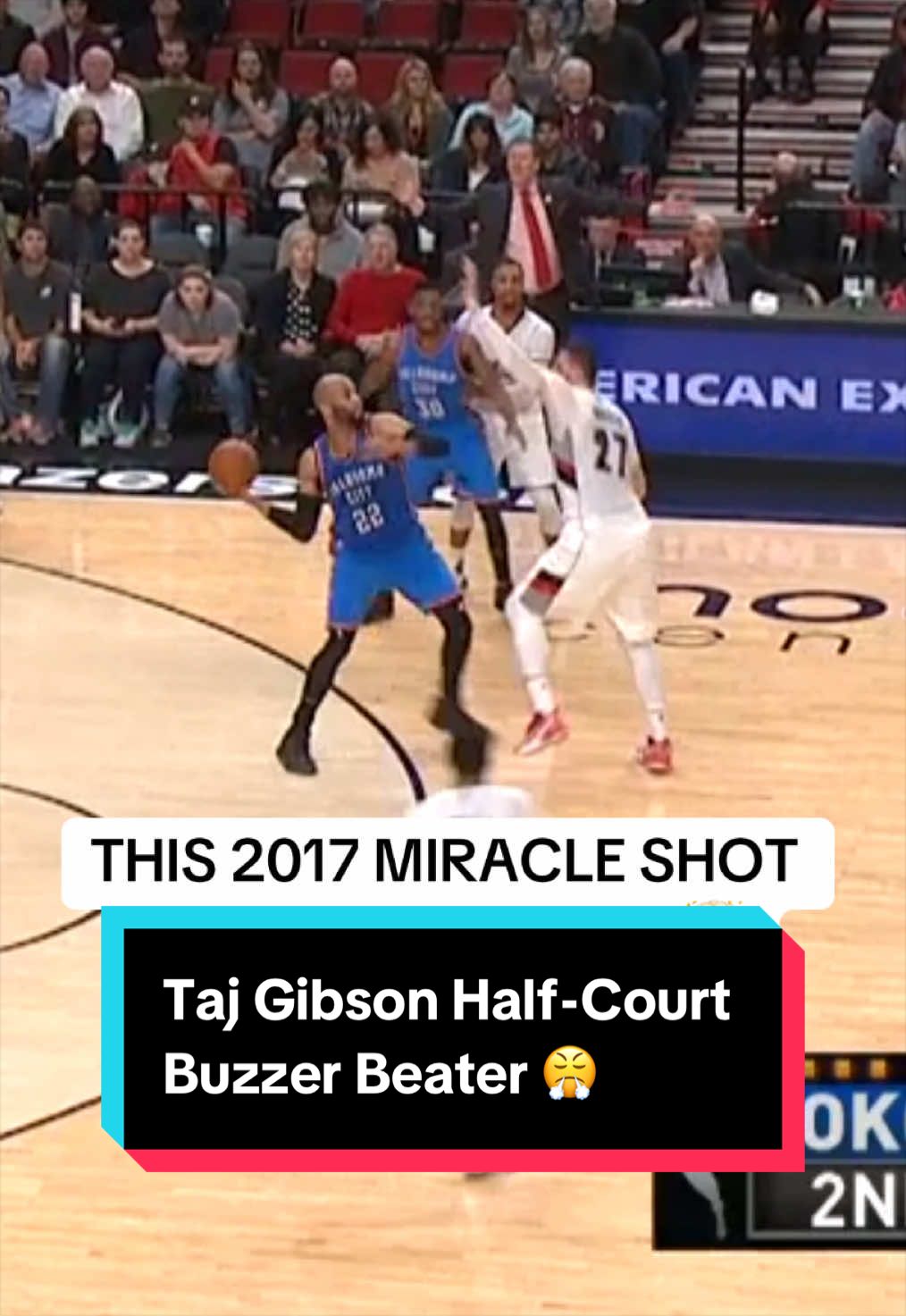 The STEAL…the SHOT! 🔥 Throwback to a spectacular buzzer beater! 🙌 Congrats on an amazing 17-year career, Taj Gibson! 