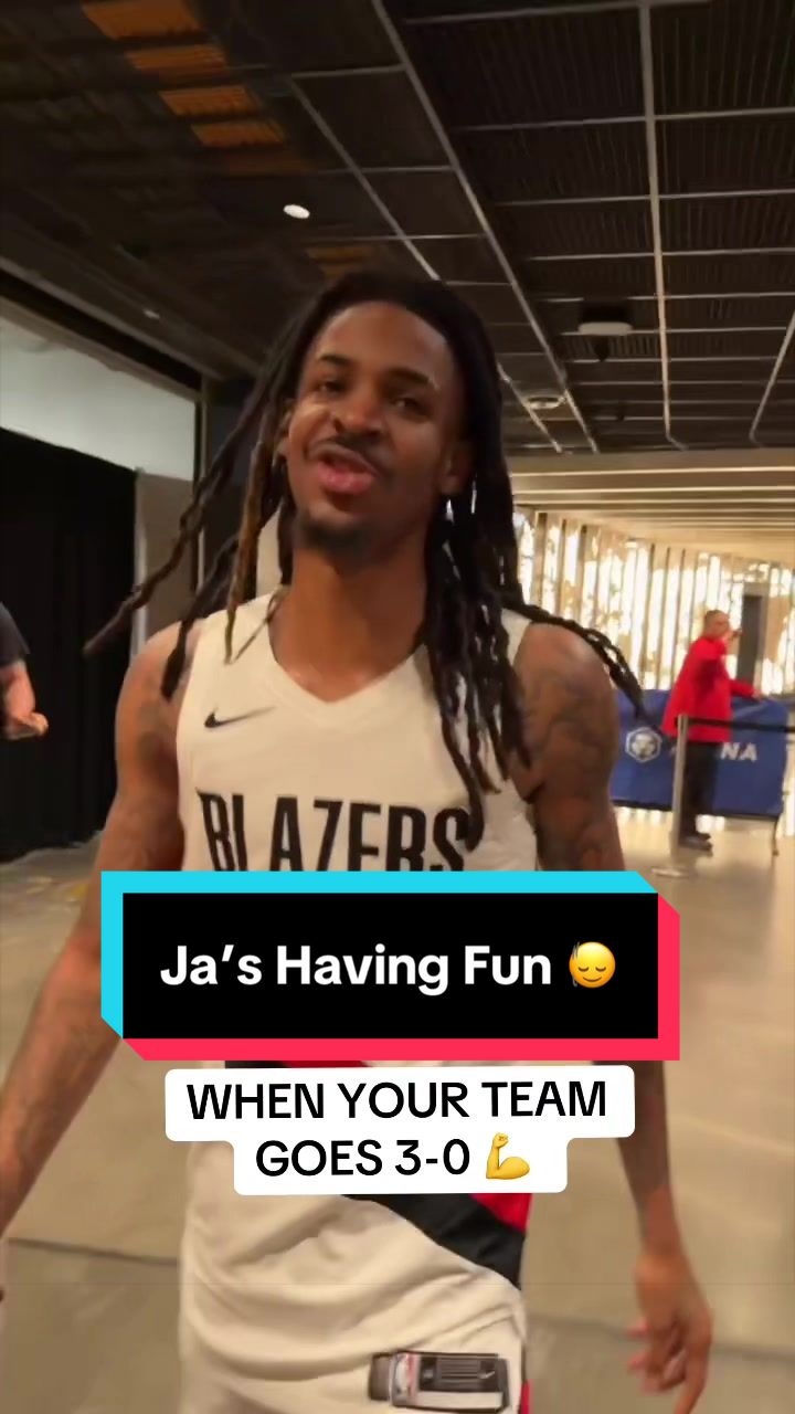 Ja Morant out here having fun 🙌🔥 