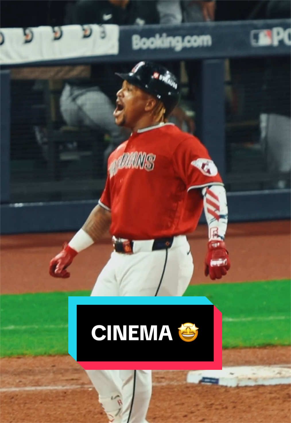 When the Guardians needed a big swing, José Ramírez delivered 🔥 