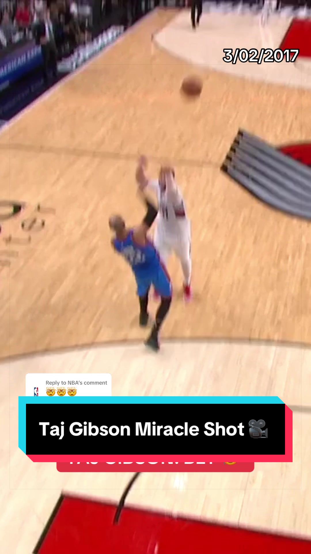Replying to @NBA Even almost ten years later, this shot is still jaw dropping. 😱